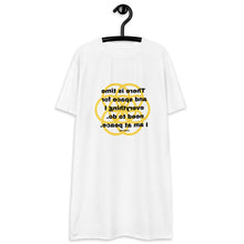 Load image into Gallery viewer, Belching healing message t-shirt dress
