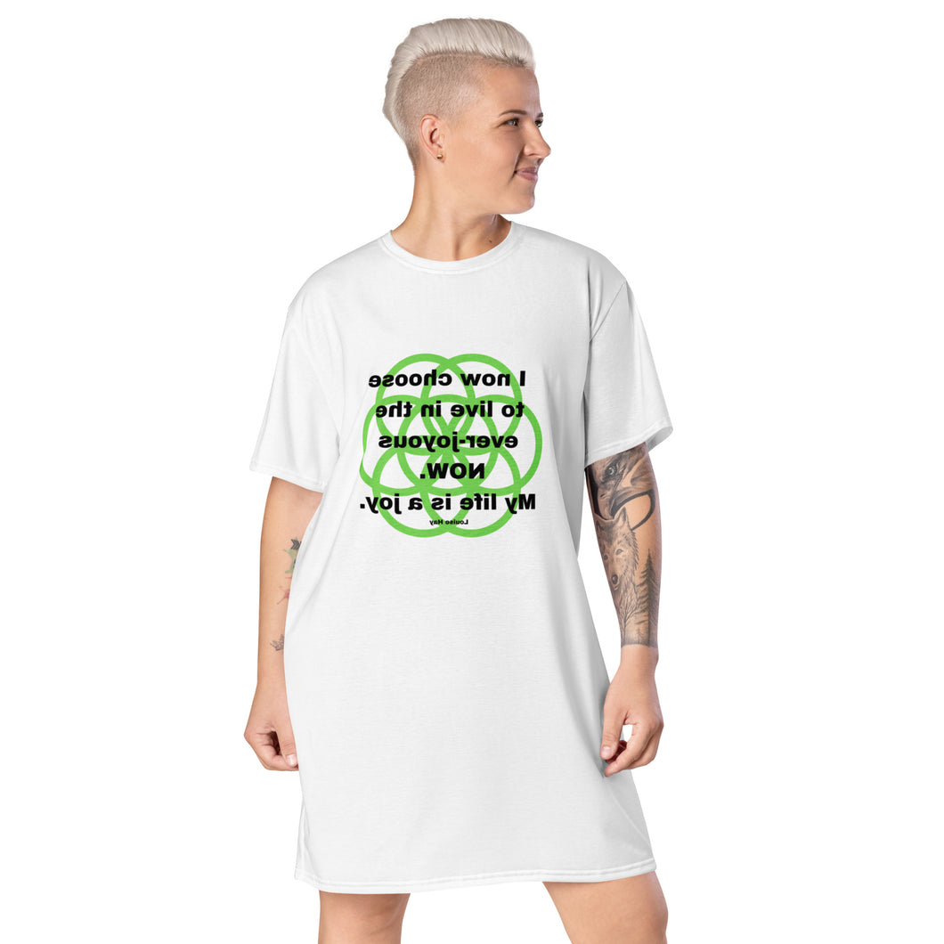 Blood Pressure Low healing message T-shirt dress