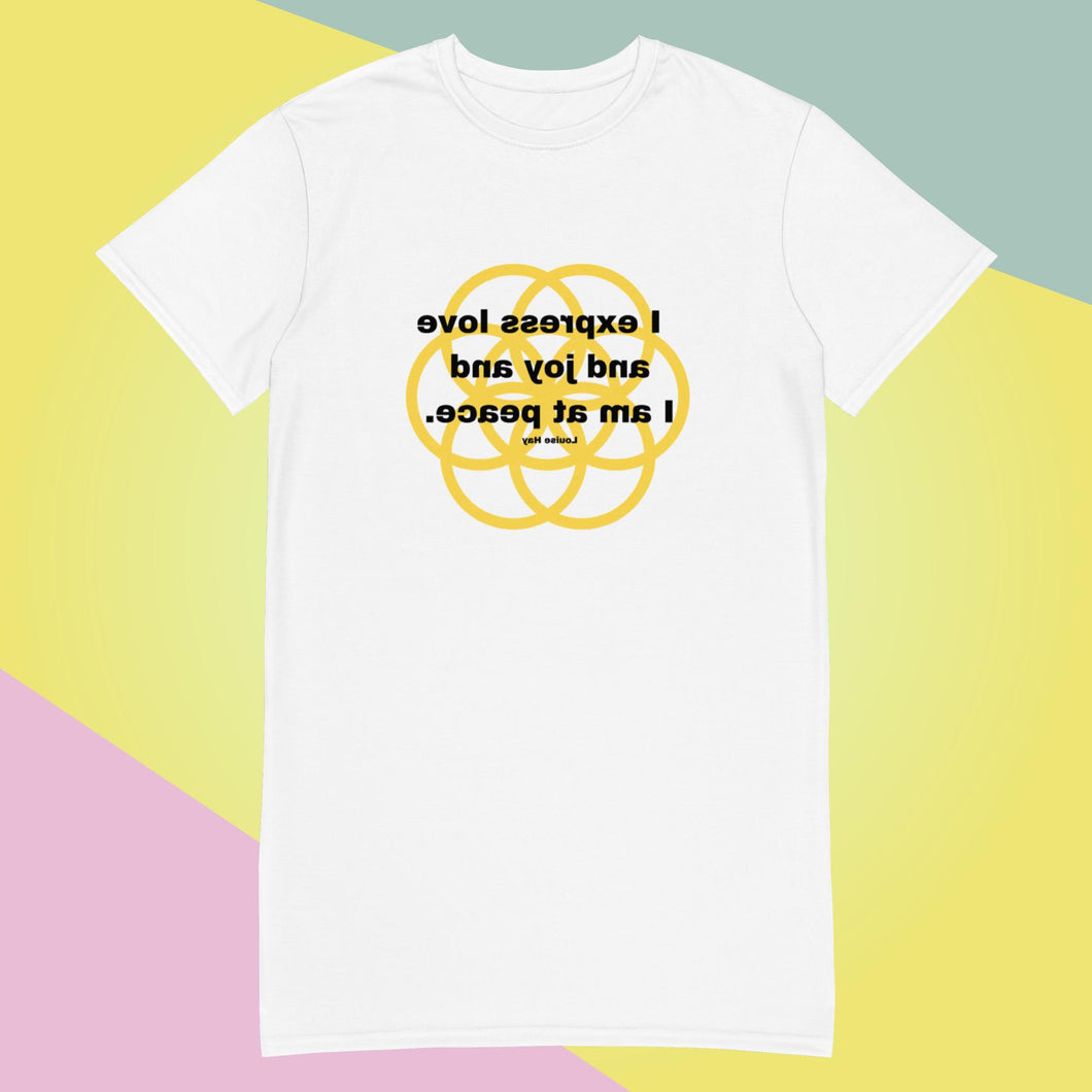 Boils (Furuncle) healing message t-shirt dress