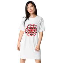 Load image into Gallery viewer, Bone Breaks/Fractures healing message t-shirt dress
