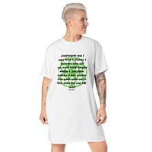 Load image into Gallery viewer, Breast  Cysts, Lumps, Soreness (Mastitis) problems healing message t-shirt dress
