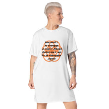 Load image into Gallery viewer, Bright’s Dis-ease (Nephritis) healing message t-shirt dress
