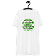 Load image into Gallery viewer, Bruises (Ecchymoses) healing message t-shirt dress
