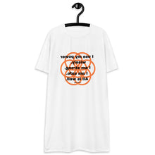 Load image into Gallery viewer, Buttocks problems healing message t-shirt dress
