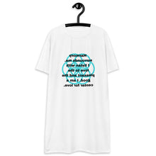 Load image into Gallery viewer, Earache (Otitis: External/Ear Canal Media/Inner Ear)healing message t-shirt dress
