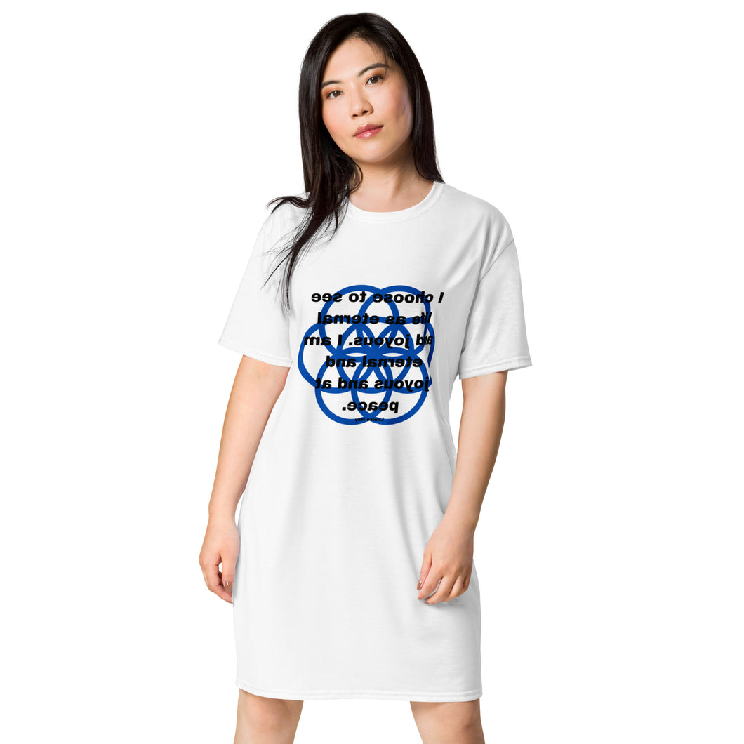 Epilepsy healing message t-shirt dress