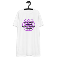 Load image into Gallery viewer, Fungus healing message t-shirt dress
