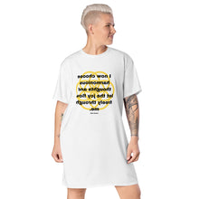 Load image into Gallery viewer, Gangrene healing message T-shirt dress
