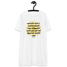 Load image into Gallery viewer, Gangrene healing message T-shirt dress
