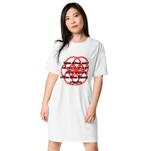 Load image into Gallery viewer, Gout healing message T-shirt dress

