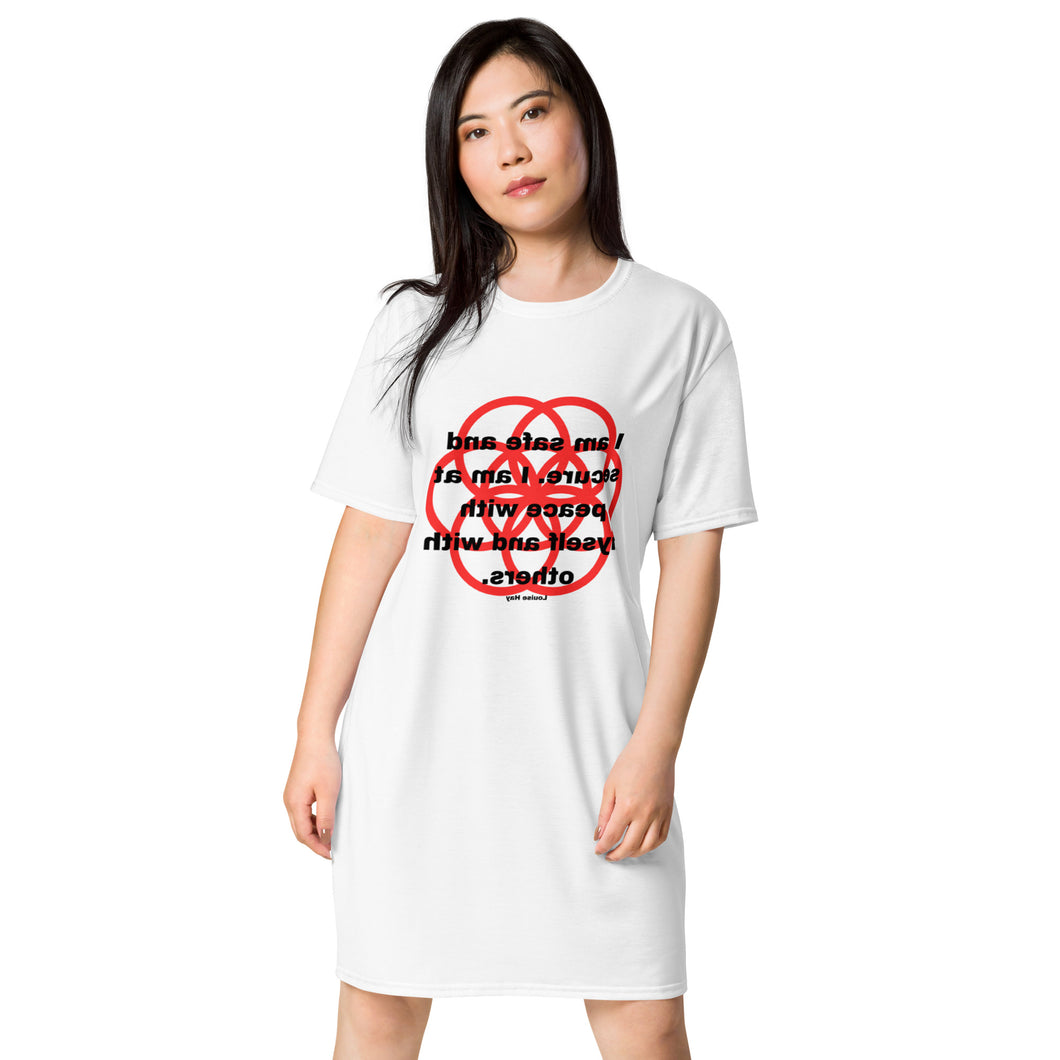 Gout healing message T-shirt dress