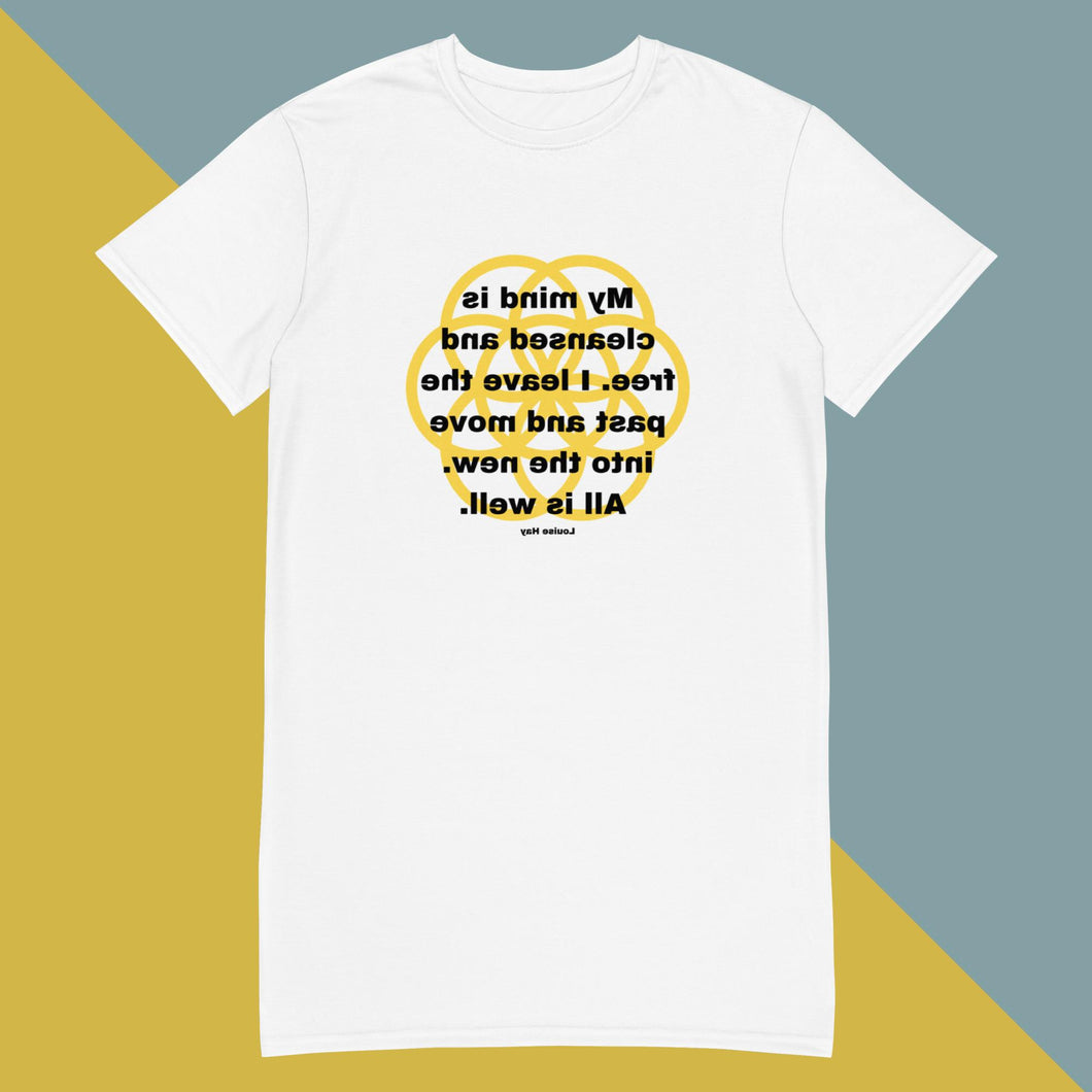 Hepatitis (Liver Problems) healing message T-shirt dress