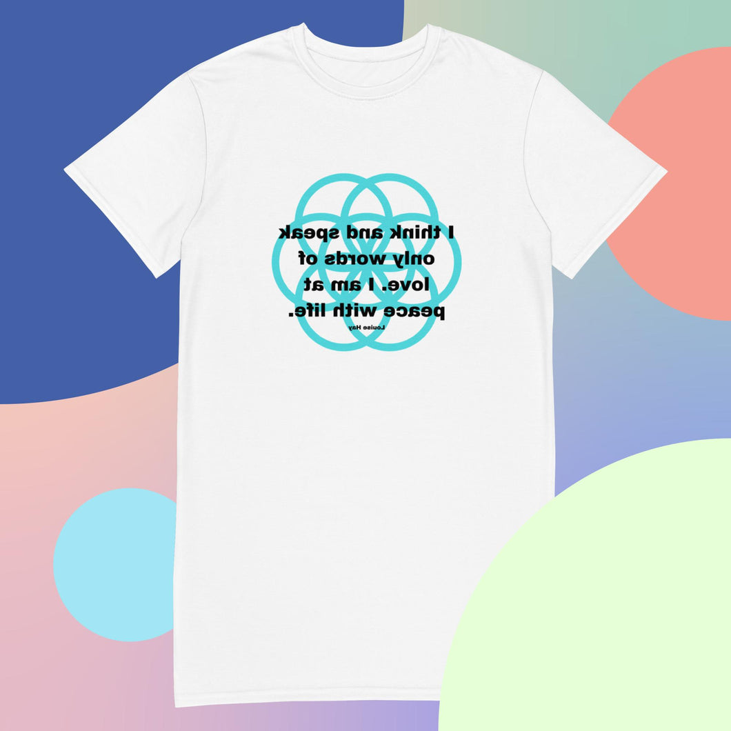 Herpes Simplex (Herpes Labialis) healing message T-shirt dress