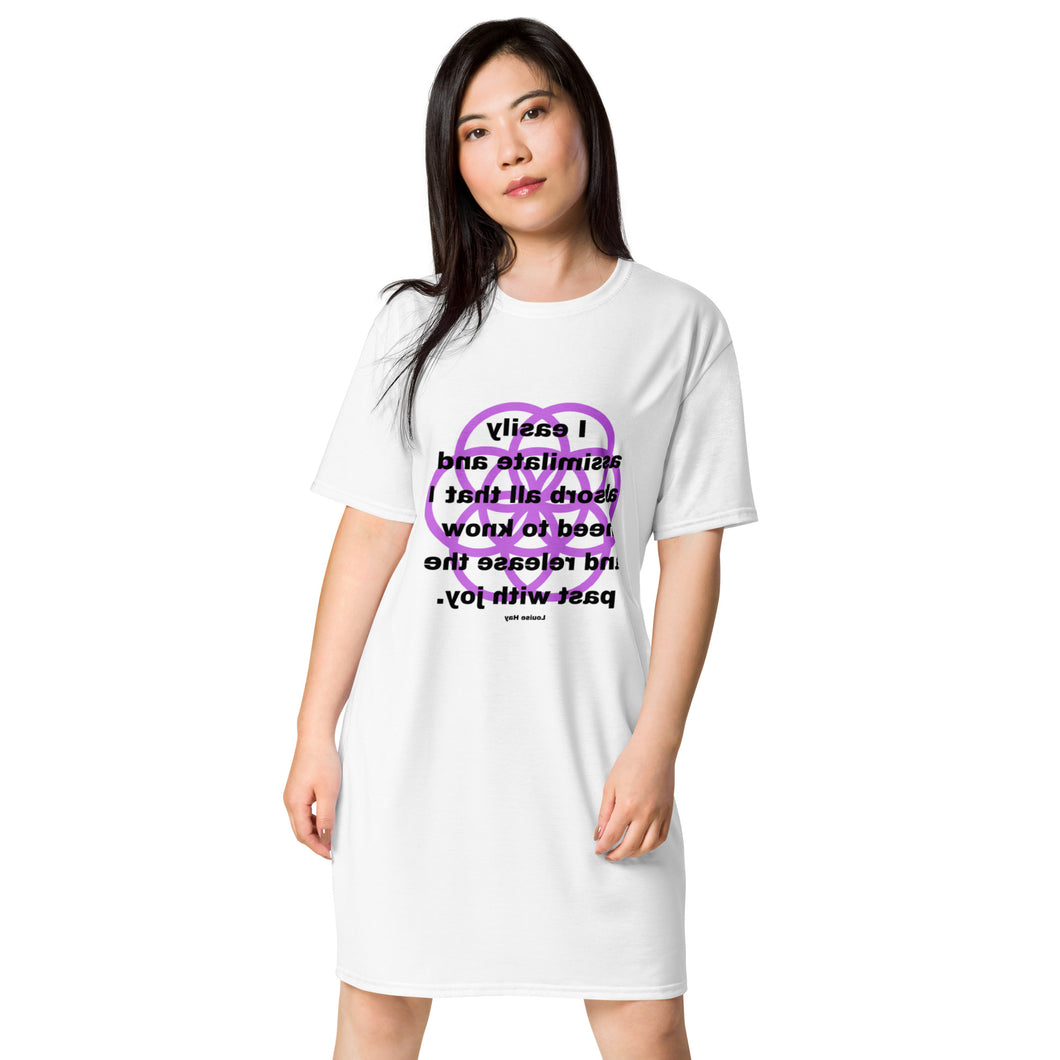 Insomnia healing message T-shirt dress