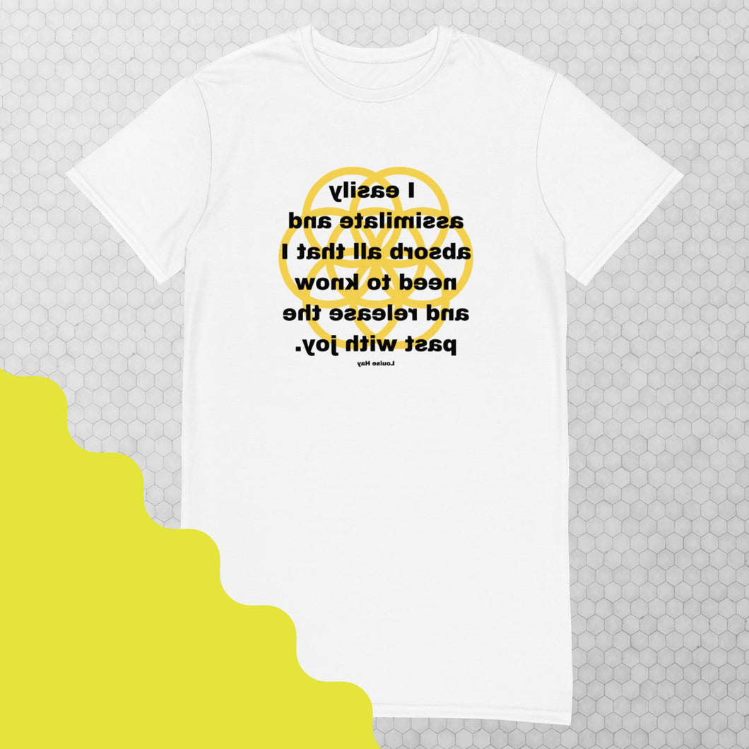 Intestines healing message T-shirt dress