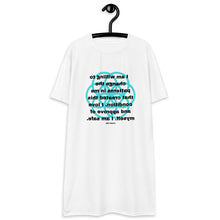 Load image into Gallery viewer, Jaw Problems (Temporomandibular Joint, TMJ Syndrome) healing message T-shirt dress
