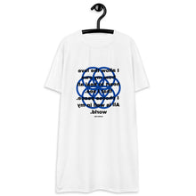 Load image into Gallery viewer, Keratitis (Eye Problems) healing message T-shirt dress
