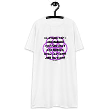 Load image into Gallery viewer, Leprosy healing message T-shirt dress
