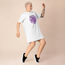Load image into Gallery viewer, Multiple Sclerosis healing message T-shirt dress
