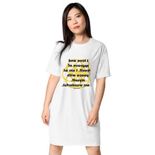 Load image into Gallery viewer, Peptic Ulcer (Heartburn, Stomach Problems, Ulcers) healing message T-shirt dress
