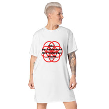 Load image into Gallery viewer, Rabies healing message T-shirt dress
