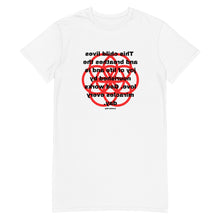 Load image into Gallery viewer, Sickle Cell Anemia healing message T-shirt dress
