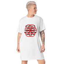 Load image into Gallery viewer, Spastic Colitis healing message T-shirt dress
