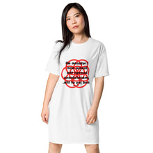 Load image into Gallery viewer, Spinal Meningitis healing message T-shirt dress
