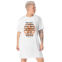 Load image into Gallery viewer, Spleen healing message T-shirt dress
