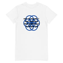Load image into Gallery viewer, Sty healing message T-shirt dress
