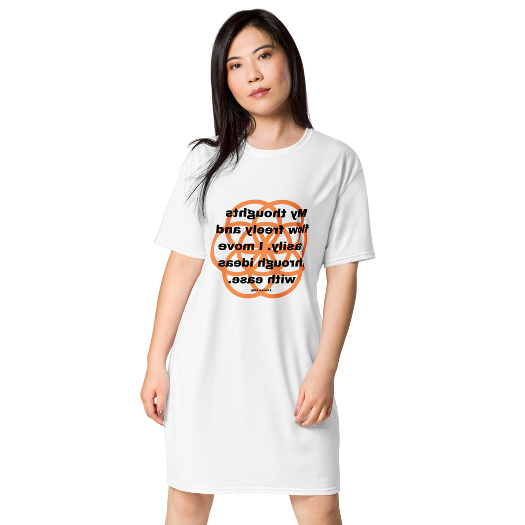 Swelling, Edema, Holding Fluids healing message T-shirt dress