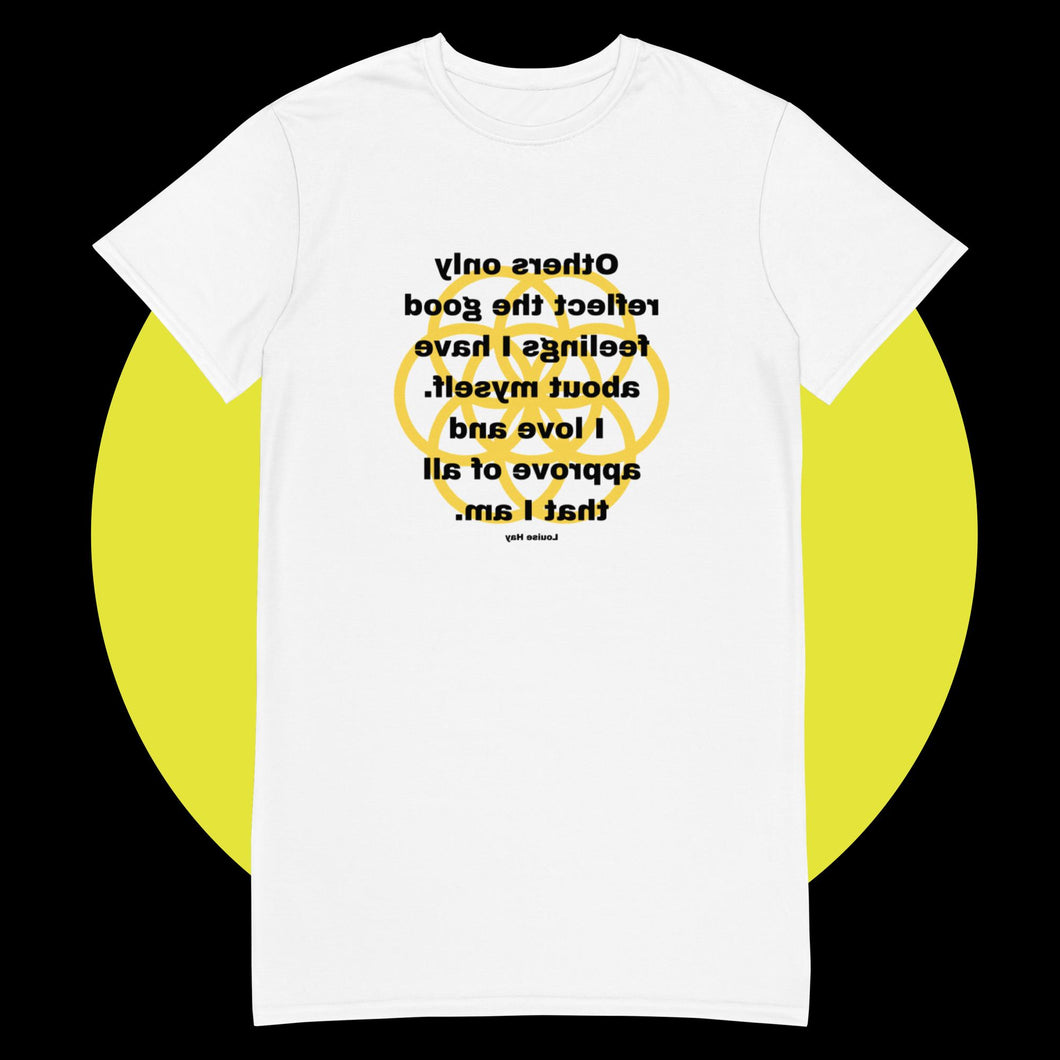Tapeworm healing message T-shirt dress