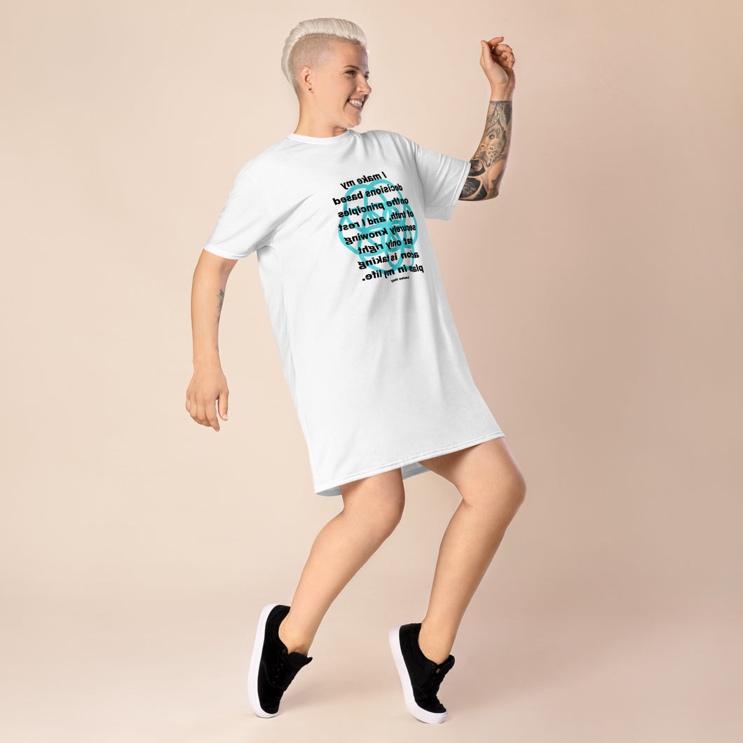 Root Canal healing message T-shirt dress