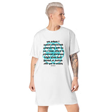 Load image into Gallery viewer, Root Canal healing message T-shirt dress
