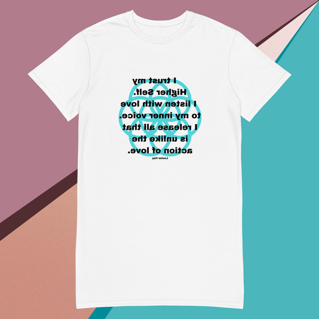 Tinnitus healing message T-shirt dress