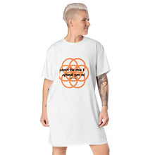 Load image into Gallery viewer, Uterus healing message T-shirt dress
