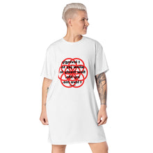 Load image into Gallery viewer, Viral Infections healing message T-shirt dress
