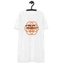 Load image into Gallery viewer, Vulva healing message T-shirt dress
