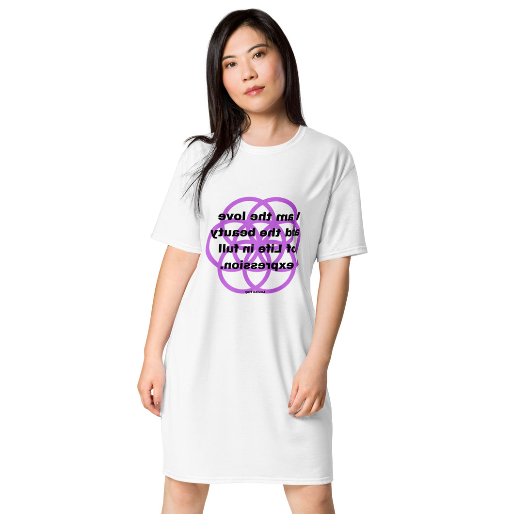 Warts healing message T-shirt dress
