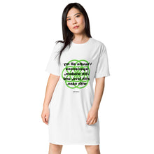 Load image into Gallery viewer, Wrist healing message T-shirt dress

