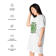 Load image into Gallery viewer, Breast Problems (Cysts, Lumps, Soreness (Mastitis)) healing message t-shirt dress

