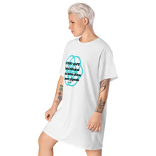 Load image into Gallery viewer, Adenoids healing message T-shirt dress
