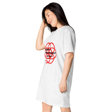 Load image into Gallery viewer, Anus  Itching healing message T-shirt dress
