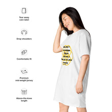Load image into Gallery viewer, Appetite loss of healing message T-shirt dress
