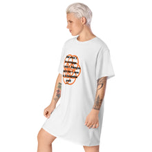 Load image into Gallery viewer, Bright’s Dis-ease (Nephritis) healing message t-shirt dress
