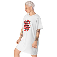Load image into Gallery viewer, Inflammation healing message T-shirt dress
