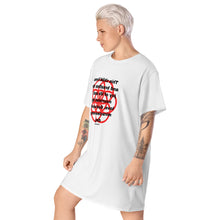 Load image into Gallery viewer, Sickle Cell Anemia healing message T-shirt dress
