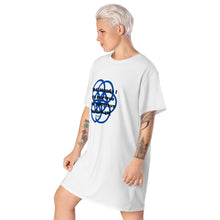 Load image into Gallery viewer, Sty healing message T-shirt dress

