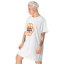 Load image into Gallery viewer, Uterus healing message T-shirt dress
