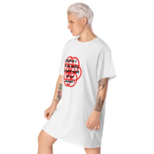 Load image into Gallery viewer, Viral Infections healing message T-shirt dress

